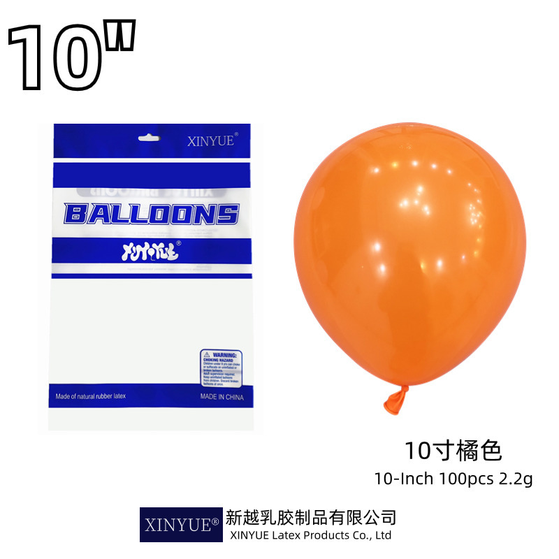 10 inches 2.2g orange 100 pcs/pack