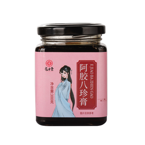 Ejiao Ba Zhen Gao Si Wu Tang Ba Zhen Tang Gao, female Longan Huang Jing Hong Tao Yu Ling Gao Zhi Huai Jiang Gao 300g