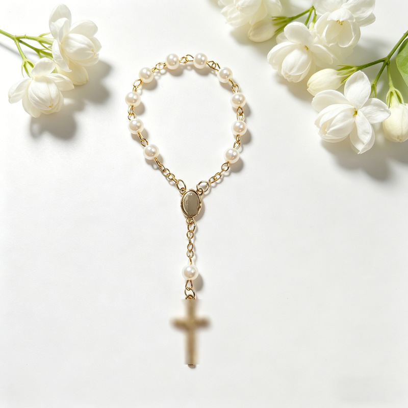 Amazon's Best-Selling Finger Baptism Cross Prayer Bracelet for Men and Women, Car Pendant Gift