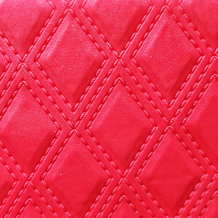 Qìchē – Car Floor Mats Car Carpet - red-laminated-bottom