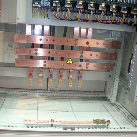 【铜排加工】加工定 制厂家五金紫铜排 高导电率冲压铜排