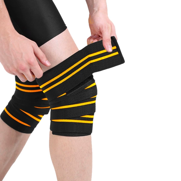 2-stripe kneepad single [yellow]