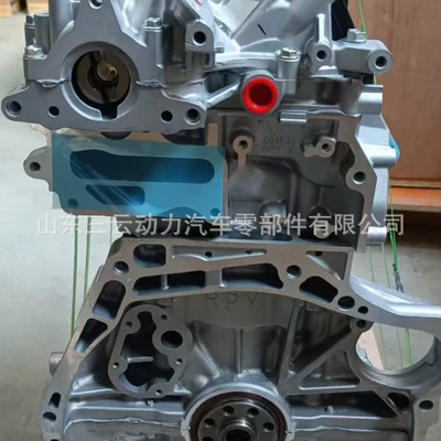 Engine assembly long block assembly