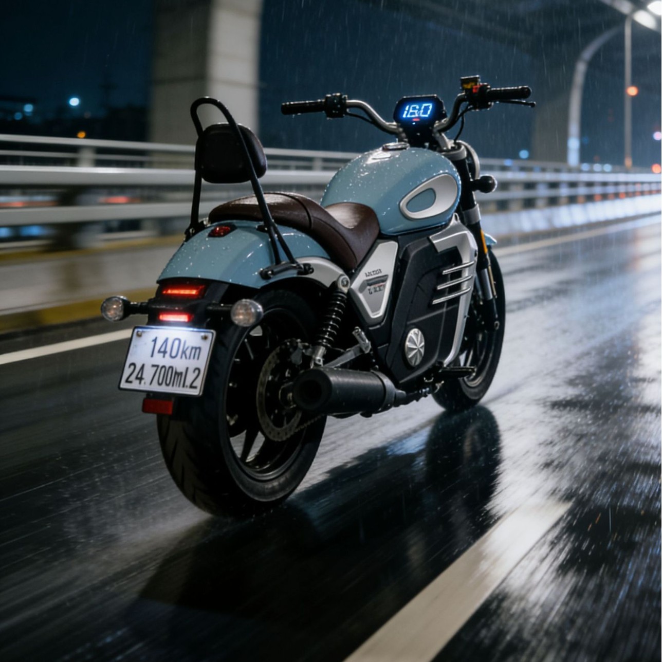 2026 nuevo crucero vintage príncipe Harley Wolverine 5000W comercio exterior central motor motocicleta eléctrica