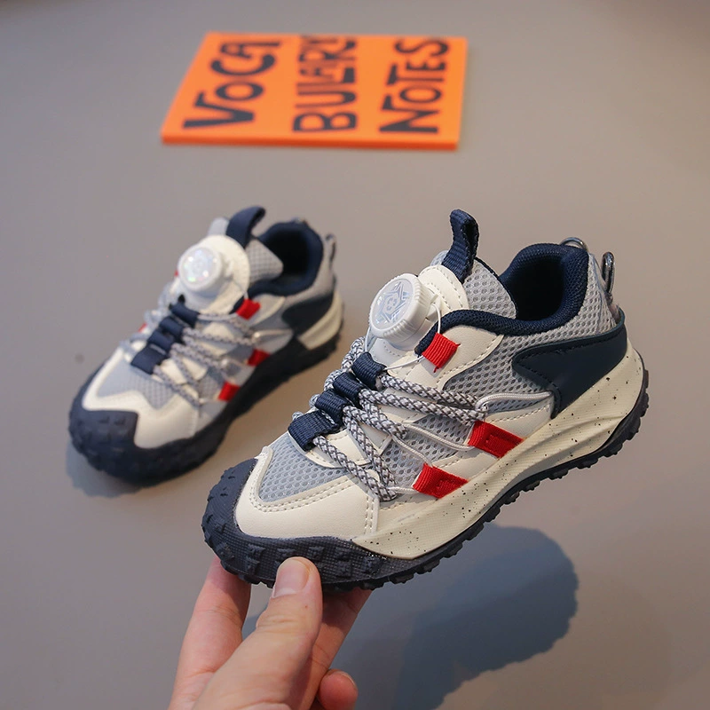 Осень 2023 г. Новая детская обувь для альпинизма на открытом воздухе, функциональные ветровые Повседневные кроссовки с низким верхом для мальчиков и девочек среднего и старшего возраста