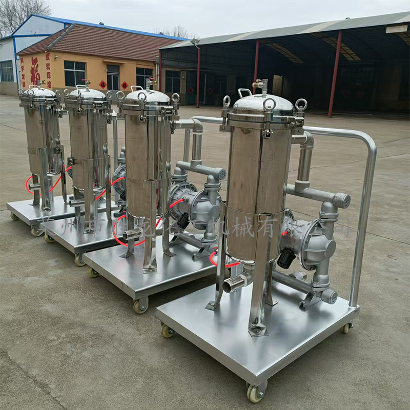 供化工涂料色浆过滤机油漆过滤器 涂料袋式过滤器 液体肥过滤器