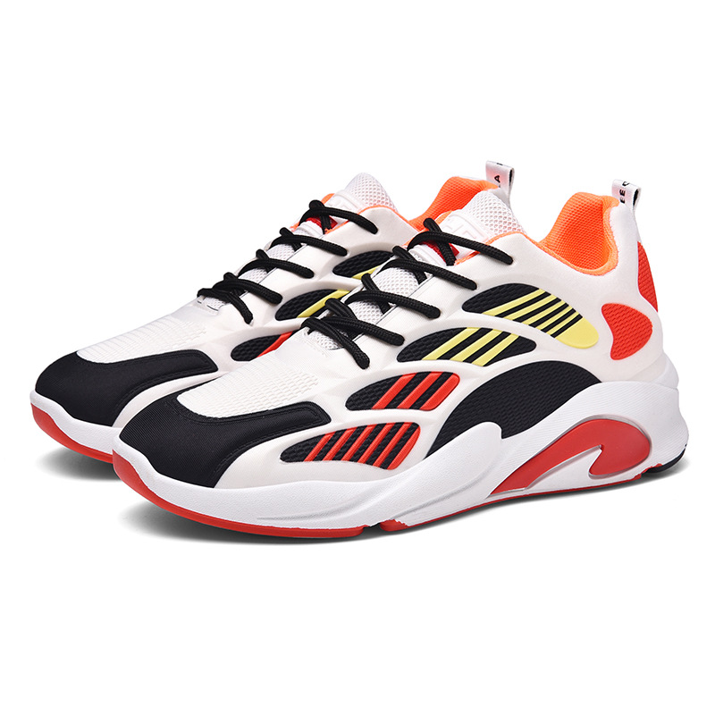 Zapatos de hombre transfronterizos 2024 Nueva primavera estudiante zapatos casuales ligeros cómodos zapatos de correr zapatillas de deporte de los hombres transpirables