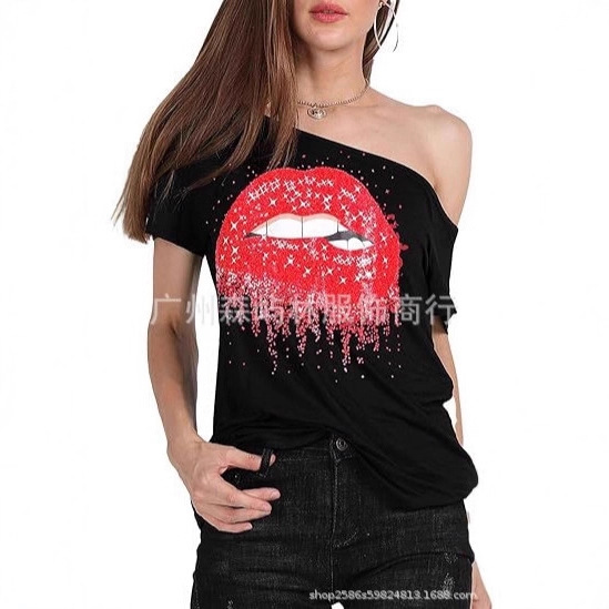 European and American New Products Halloween 70S and 80S Hippie Theme Party Sexy Off-Shoulder Retro Disco Tops