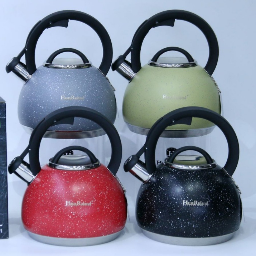 Fábrica de productos de hardware de acero inoxidable de agua hirviendo, olla de flauta, fuente de fábrica en stock disponible