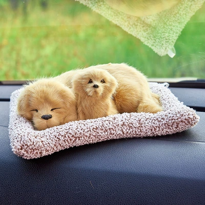 Car ornaments | Decorations - call-labrador-parent-child-front-squat