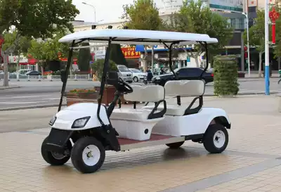 Elektrikli qolf avtomobilləri Attractions, Real Estate Offices, Factory - 4-seater-golf-cart