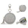 weave PU nipple Packing 2 nipple tassels key Small change Small objects Hanging buckle Pacifier Box