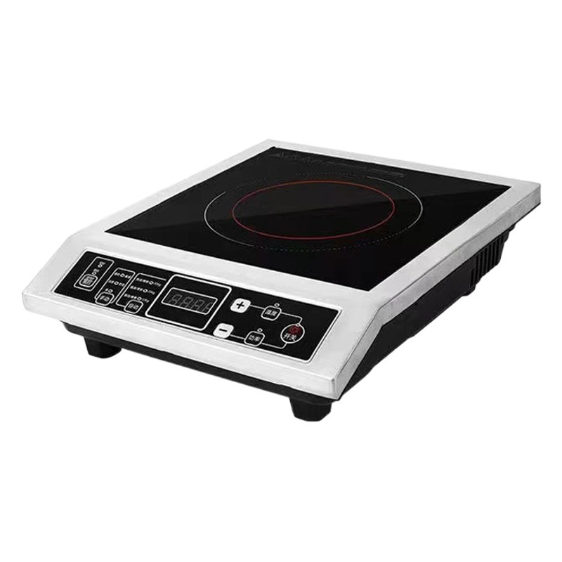 Cocina de Inducción transfronteriza, Cocina de Inducción cóncava comercial de alta potencia para el hogar, versión en ruso, inglés, exportación, estándar americano, estándar europeo, 110V