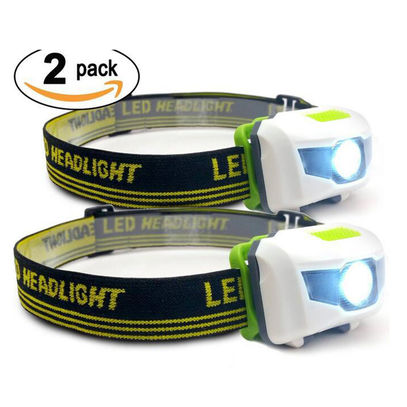 Faros transfronterizos para exteriores No. 5 batería seca led ligero mini faro de pesca faro de pesca luz de pesca nocturna impermeable