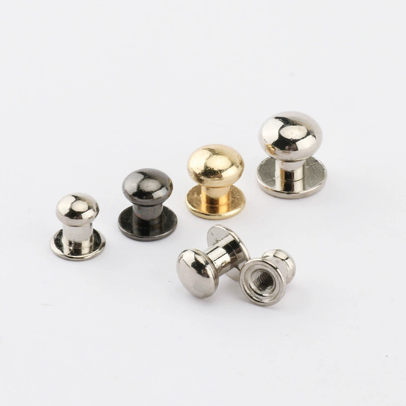 Монах голова Подарочная коробка соска сплав ГВОЗДЬ ВИНТ сумка Пряжка ручка ящика багаж Аппаратные аксессуары круглый гвоздь