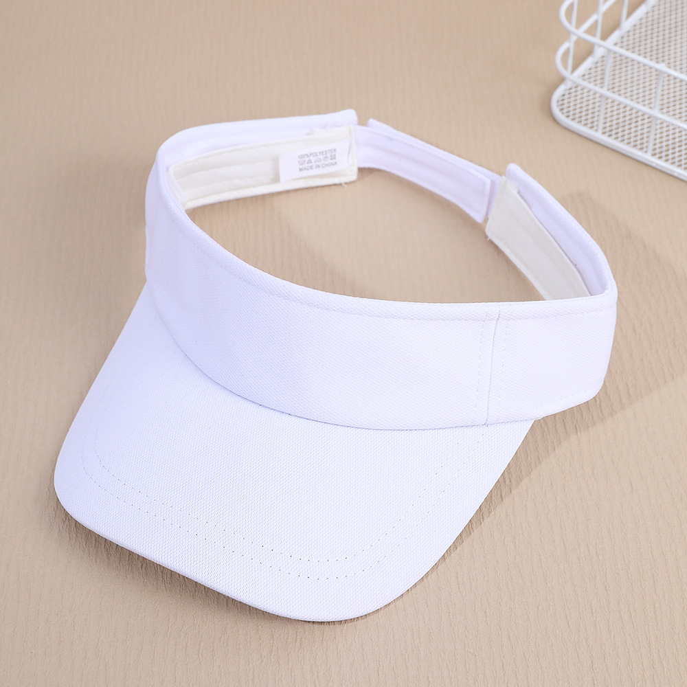 Sombrero de sol de verano sombrero superior vacío tablero de luz de color puro deportes al aire libre sombrero de secado rápido para hombres y mujeres