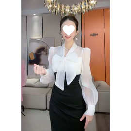Y9Z气质女装高级感包臀连衣裙女春季新款女神范质感修身长袖