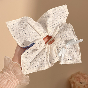 Anillo de cabello perezoso coreano cuerda de cabeza intestino grande niñas de alto nivel de la sensación de cabello de alta elasticidad correa de cabello de cabello super grande