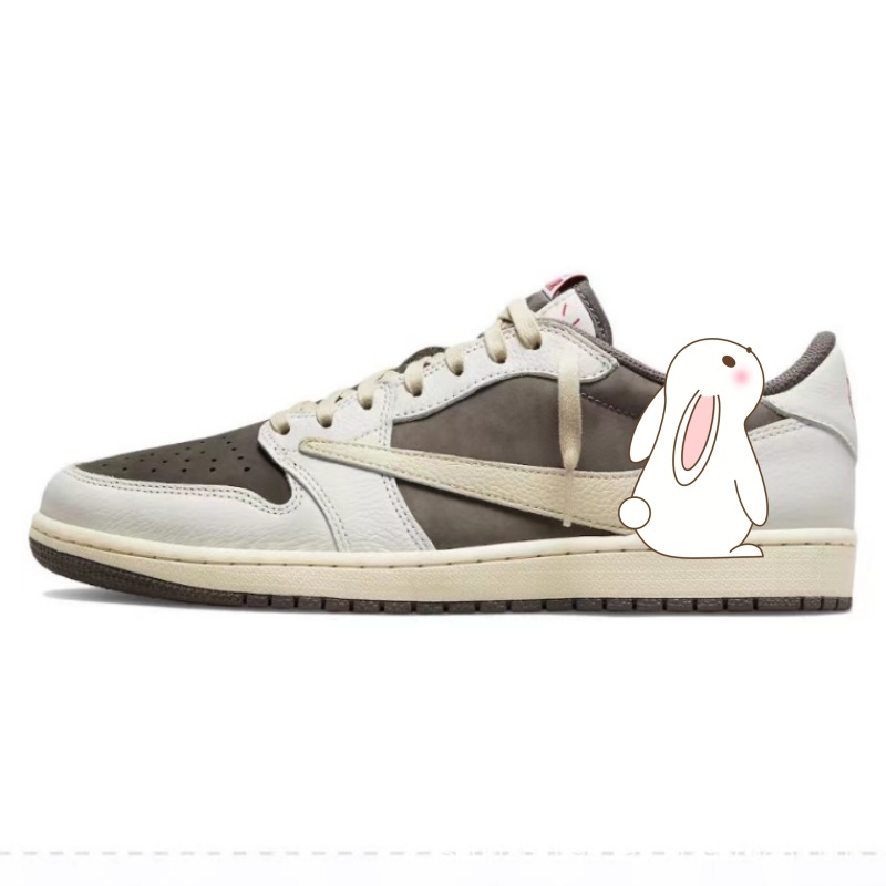 조 1 로우탑 화이트 브라운 DM7866-162