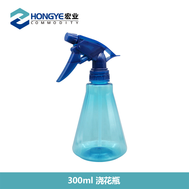 350ml浇花瓶 园林瓶 洒水瓶 美发用瓶 PET瓶塑料瓶清洁瓶消毒液瓶