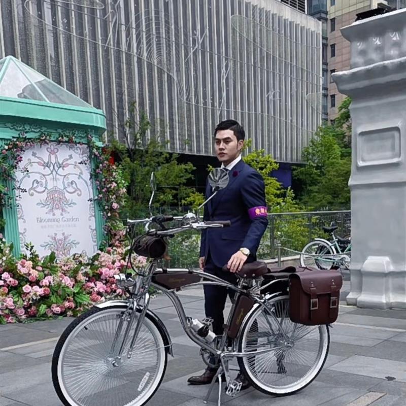 Retro Bicycle British Urban Commuting 24-26inch Beach Adult Variable Speed Mountain Bike for Men and Women Manufacturer