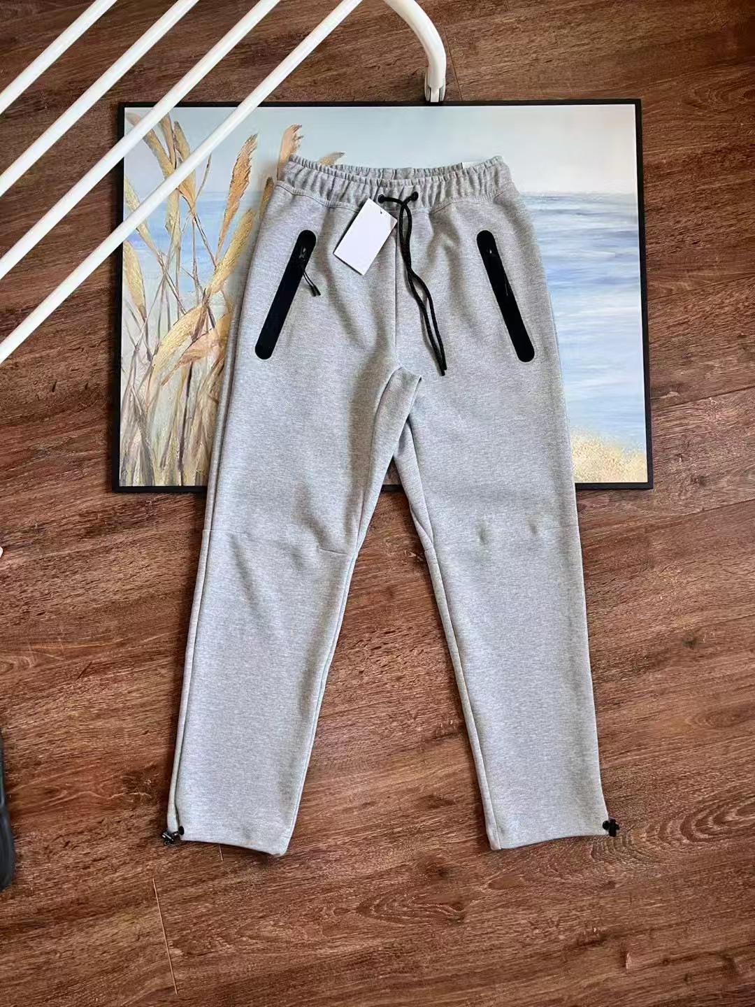2024 nuevos pantalones deportivos y casuales de punto de 5 colores 312