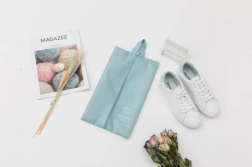 New Twill Travel Shoe Storage Bag, Foldable Waterproof Shoe Bag, Large Capacity Portable Shoe Bag