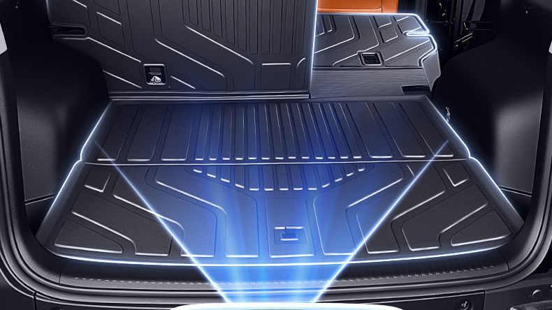 Suitable for the 26 New Models of Haval Raptor, Tpe Dedicated Integrated Trunk Mat, Interior Modification Accessories