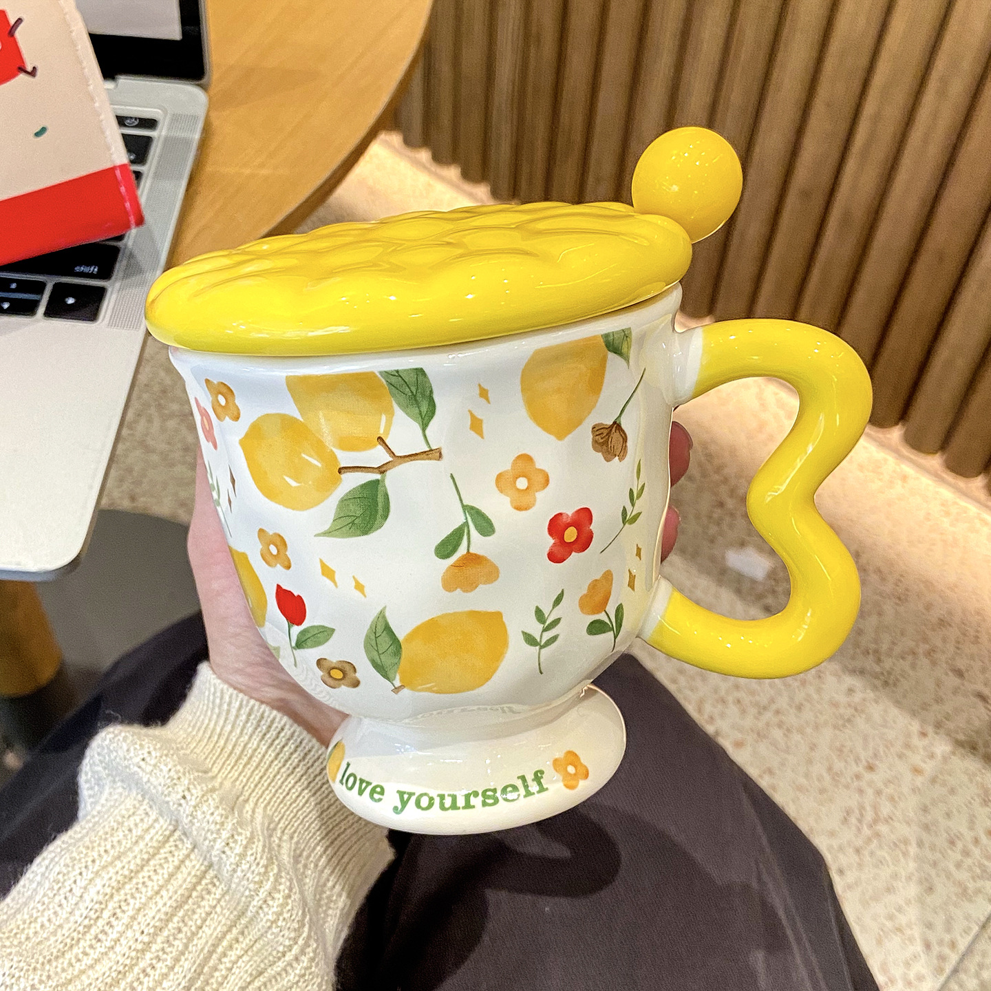 Creative Fruit Ceramic Mug For Coffee And Breakfast Cups_voghion.com