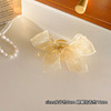 Butterfly hair clip bangs bangs edited artifact female side decoration to grab the clip folder, the head of the head butterfly knot female Bailu same model