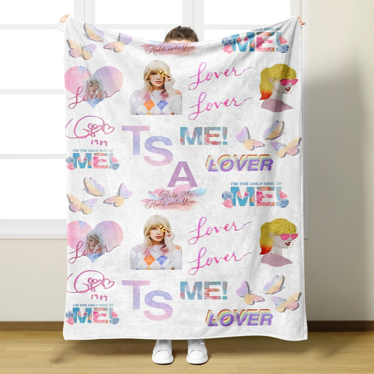 Плащ Фляэль Вигталь Печатной Банный покрывала певец TAYLOR SWIFT Taylorus Velft Calling Classes Pediament Beds Cover