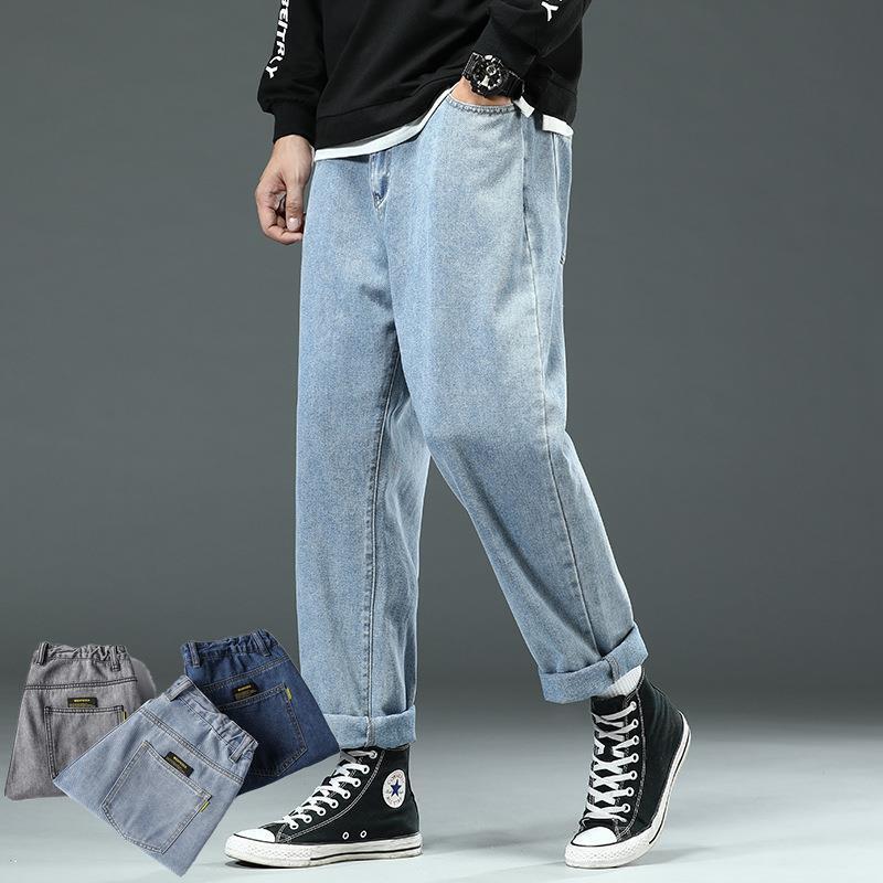 Plus Size Men's Loose Jeans, Street Style Men's Fashion Pants, Dad Jeans Men's Jeans Plus Size Men's Loose Jeans, Street Style Men's Fashion Pants, Dad Jeans Men's Jeans