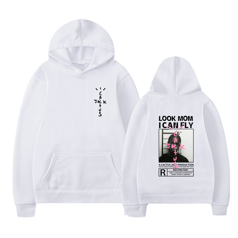 Amazon's New Men's Sweatshirt, Rapper Cactus Jack's Loose Hip-Hop Unisex Hoodie