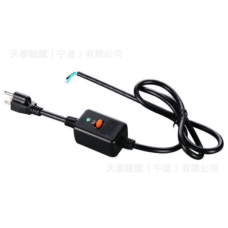 供应美标漏电保护器 美规漏电保护插头