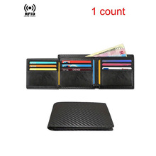 F 75993 RFID carbon fiber slim wallet ̼��ά RFID ����Ǯ��