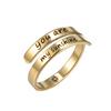 Retro one size brand fashionable ring, adjustable accessory stainless steel, wholesale