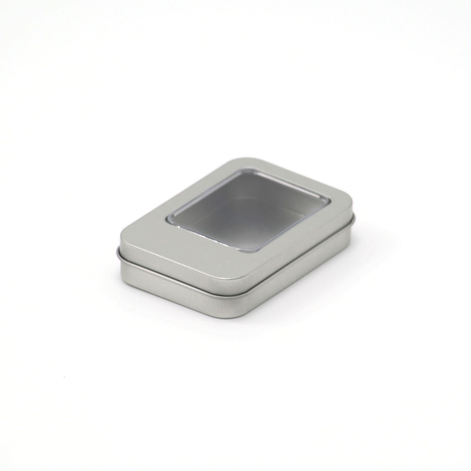 Fabricante de cajas para discos USB, caja de metal mate para guardar esmalte de uñas, venta al por mayor, personalización de cajas metálicas para almacenamiento de esmalte de uñas