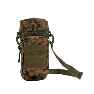 Outdoor Water Bottle Bag Edc Tactical External Water Cup Waist Bag Molle Crossbody Water Bottle Phone Pouch Camouflage Outdoor Portable