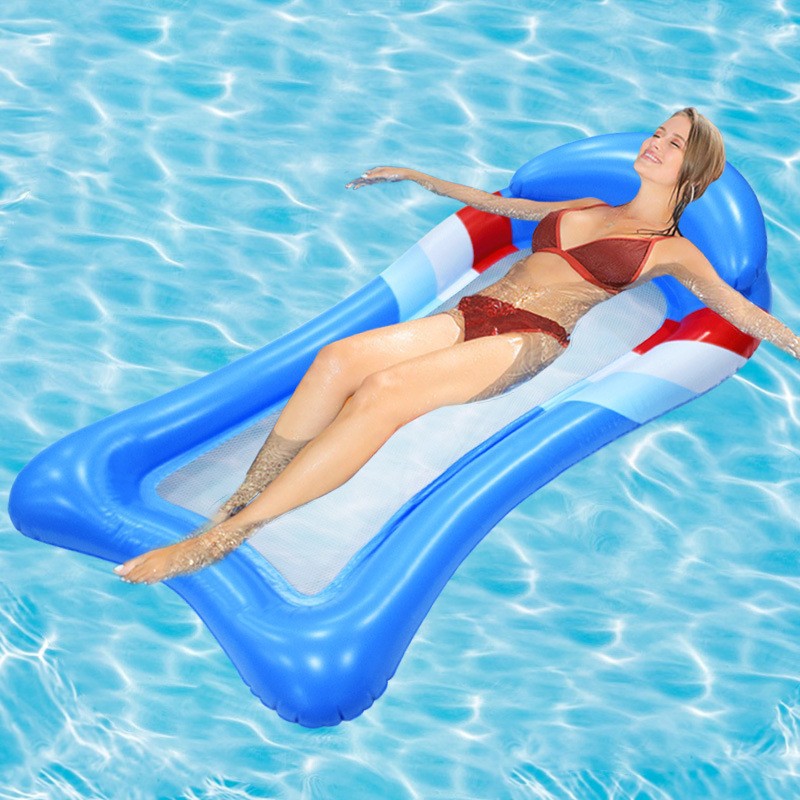 U 자형 클립 그물 부동 행 (파란색)