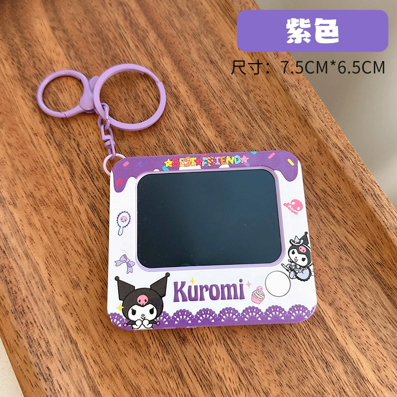 Cartoon drawing board, keychain, pendant, school bag for elementary school students, backpack accessory, graffiti, Birthday gift, wholesale