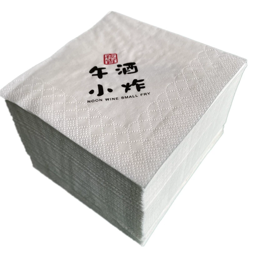 Коммерческие салфетки с логотипом, напечатанные на гостиничном чае с молоком, бургер, западная стейк, кейтеринг, квадратные салфетки с принтом, доступные