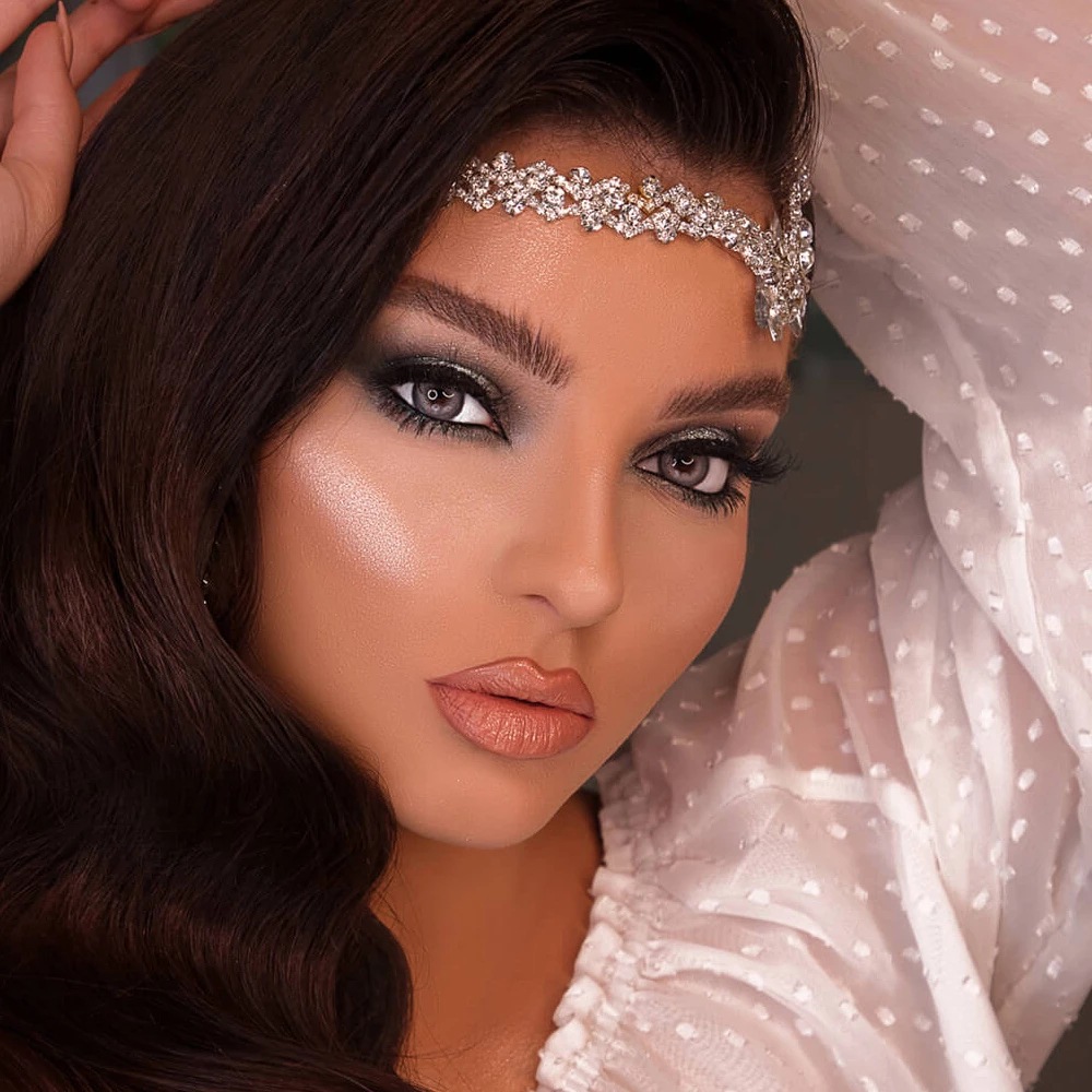 Nouvelle coiffure géométrique en strass, mode tempérament luxe polyvalent mariée robe de mariée accessoires coiffure féminine_voghion.com