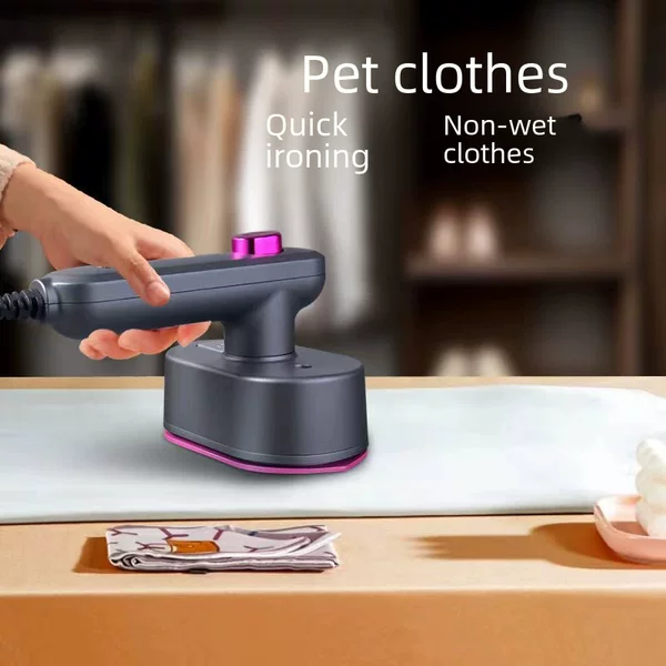 Cross-border steam electric iron household small ironing machine portable handheld folding three-generation ironing machine Household Artifact
