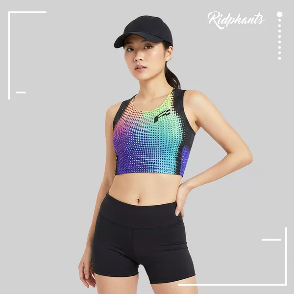 Neon light-weight short vest for sports, marathon running, track and field training, quick-drying, breathable, lightweight vest