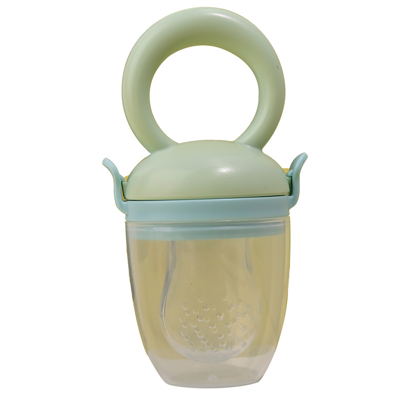 Bebé frutas y verduras bebé fruta suplemento alimenticio mordedura mordida bolsa de malla de silicona recién nacido chupete al por mayor