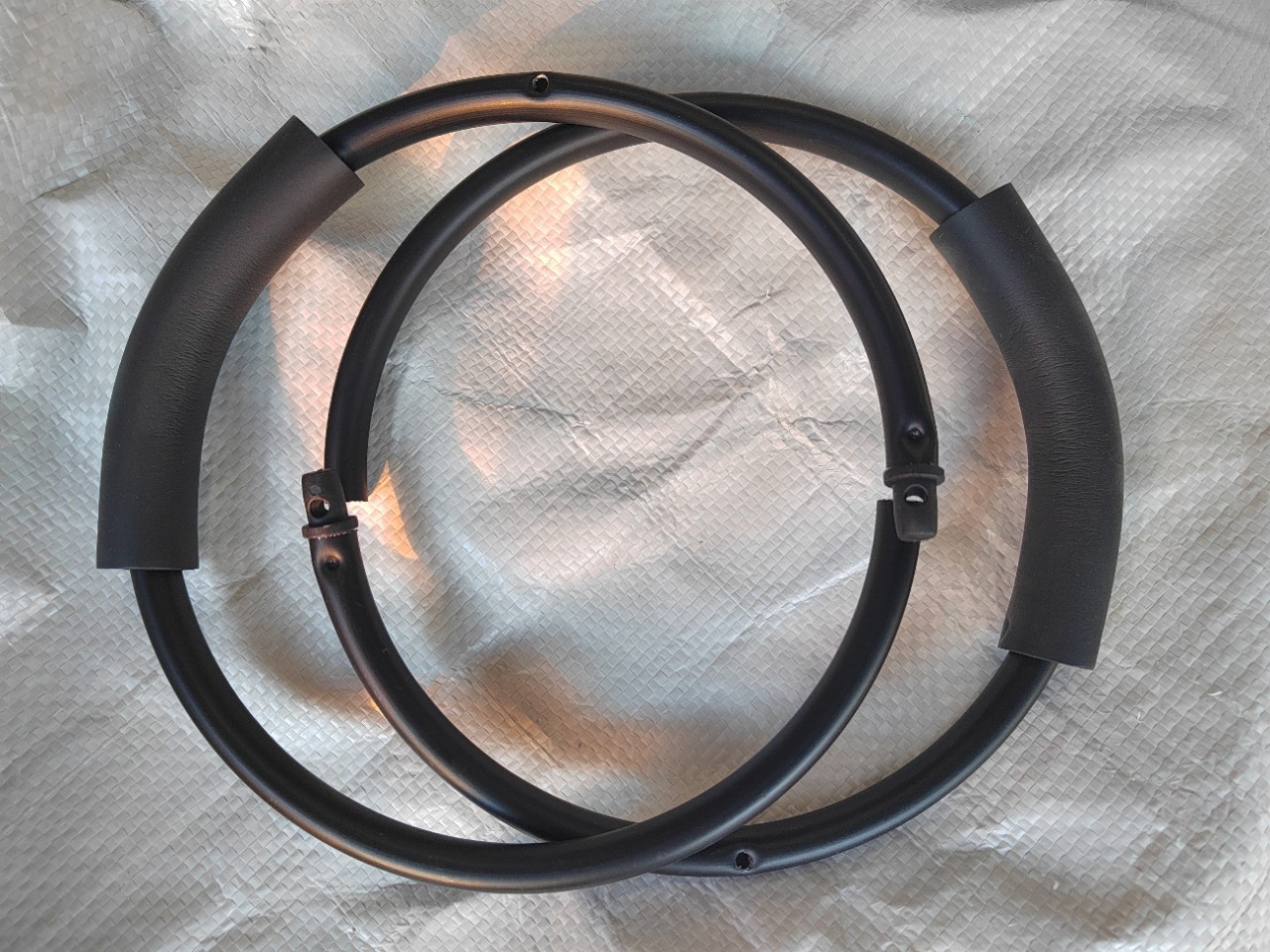 Manufacturer Wholesale Aluminum Alloy Bracelet Dirty Clothes Basket Handle Round Handle Shopping Bag Portable Accessories Aluminum Handle