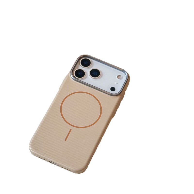 适用苹果17promax手机壳新款16pro凯夫拉纹理iPhone15金属镜框防|undefined