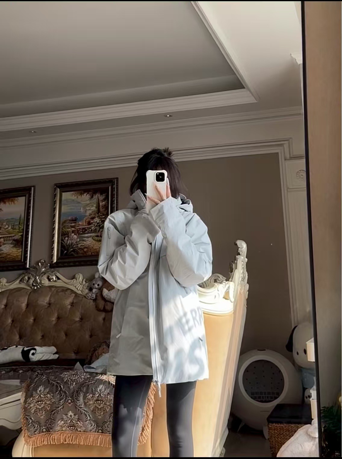 Bird 's Home Selection Maicai comprando verduras plumón de 90 tonos caliente otoño y invierno esquí impermeable alpinismo logotipo a prueba de viento