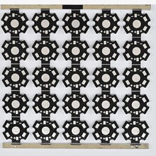 25连板六角1-3W通用六角LED铝基板PCB电路板常规款工厂直营