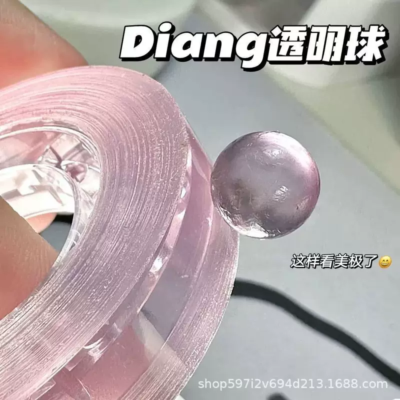 Резинка для волос Goo Ball Hair Tie, антистрессовая эластичная, для детей (начальная школа), красочная набор из 6 рулонов